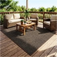 thumbnail image 2 of Koeckritz Rugs Wassaw Mocha Ribbed Indoor/Outdoor Area Rug 3' x 10', 2 of 8