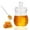 Clear, variant on Clearance Storage Containers under $15 Beeswax Jar 300ML Beeswax Storage With Lid And Stirring Rod Glass Honeycomb Container For Jams And Jellies In Home Kitchens