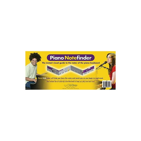 Music Sales Piano Notefinder: Visual Keyboard Guide Music Sales America Series Softcover
