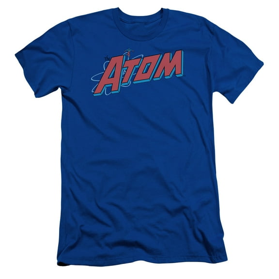 DC Comics The Atom S/S Adult 30/1 T-Shirt Royal Blue