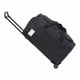 thumbnail image 1 of Bolsa de lona con ruedas, portátil, de gran capacidad, resistente, para llevar en el bolso de viaje. Negro, 1 of 9