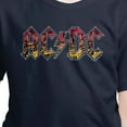 thumbnail image 3 of ACDC - Poster Texture - Toddler And Youth Short Sleeve Graphic T-Shirt, 3 of 5