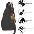 thumbnail image 5 of Sling Bag, Wild Horses Crossbody Sling Backpack Travel Hiking Chest Bag Daypack For Purses Shoulder Body Bag Women Men'S, 5 of 7