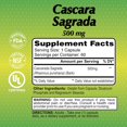 Alfa Vitamins Cascara Sagrada Herbal Supplement 500 MG Helps Support