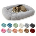 thumbnail image 3 of Reheyre Thickened Warm Soft Pet Tent Cave Nest Bed Mat Pad Kennel - Square Plush Dog Cat, 3 of 8