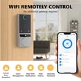 thumbnail image 5 of COBIZI Smart Lock with WiFi, Fingerprin Keyless Entry Door Lock with App Control, App Remote Control, Auto-Lock, Smart Deadbolt Lock, Easy Installation, IP54 Waterproof, Metallic Silver, 5 of 12