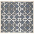 thumbnail image 1 of Safavieh Courtyard Navy Indoor Outdoor Rug - Square 7'10", 1 of 4