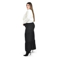 thumbnail image 3 of Falda larga con vuelo Roman Fashion /Tallas Extras, 7061 (Negro) negro 36, 3 of 7