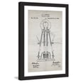 thumbnail image 2 of "Edison Light 1881 Old Paper" Framed Painting Print, 2 of 4