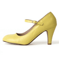 thumbnail image 2 of J. Adams Honey Jane Heels for Women – Round Toe indented Pumps Heels Shoes Stylish and Comfortable with Gentle Ankle Strap, 2 of 7