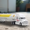 thumbnail image 2 of BotaniNest 1:48 Scale Alloy Container Truck Style Heavy Hauler With Sound & Light Effects (Die Model), 2 of 4