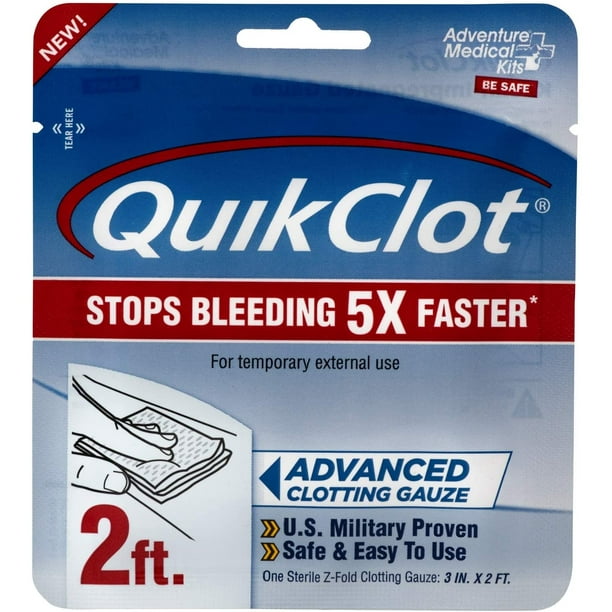 QuikClot Advanced Clotting Gauze 3 x 24 in