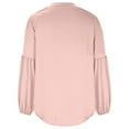 thumbnail image 5 of Voncos Fall Tops for Women Casual Pleated Dressy Blouse Long Sleeve Ladies Blouse Clrearance XL, 5 of 6