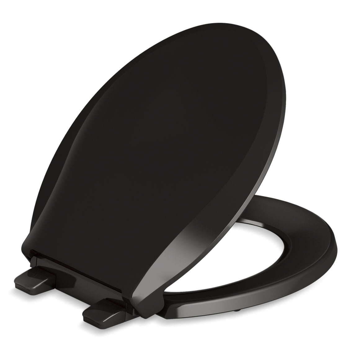 Kohler K4639Rl Cachet Readylatch RoundFront QuietClose Toilet Seat Black