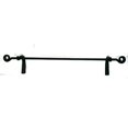 thumbnail image 1 of Amish Wrought Iron Towel Bar Scroll Ends Small Made, 1 of 3