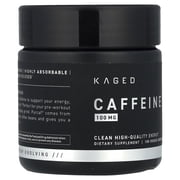 Kaged Caffeine, 100 mg, 100 Veggie Capsules