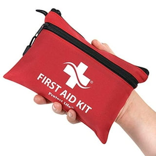 Protect Life First Aid Kit for Home/Business , HSA/FSA Eligible Emergency  Kit , Hiking First aid kit Camping , Travel First Aid Kit for Car,Small