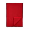 thumbnail image 3 of Bufanda de lana roja con diseño de espiga para hombre, invierno, cálido, negocios, 180*30CM, rojo, 3 of 5
