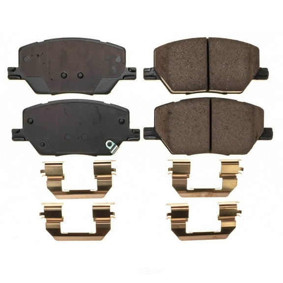 PowerStop 17-1811N Power Stop - Front Z17 Low-Dust Ceramic Brake Pads with Hardware