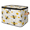 Multicolor 2, variant on ADECORIVY Bee Honeycomb Storage Bin with Zipper Lid, Fabric Foldable Shelf Baskets Boxes, Closet Lidded Storage Bins, Decorative Clothes Organizer for Bedroom Home