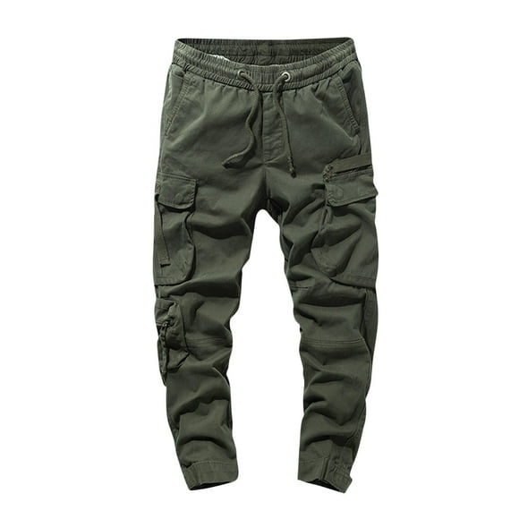 Jamicy Pants for Men Trendy Gift for Men Men's Cargo Pants 2025 Fashion Comfort Work Pants Loose Fit Waterproof Outdoor Pants With Multi-Pockets