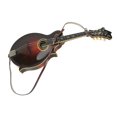 thumbnail image 3 of Walker & Williams M-41 Chestnut Brown Leather Mandolin Strap For A or F Types, 3 of 8