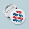 thumbnail image 3 of CafePress - I Can Help You Register To 3.5 Button (100 P - 3.5" Button, 3 of 3