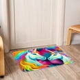thumbnail image 6 of Unicorn Non-Slip Polyester Office Floor Mat Carpet Rug - Machine Washable, 6 of 6