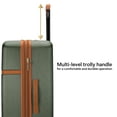 thumbnail image 5 of Grace 3 Piece Expandable Retro Luggage Set, 5 of 5