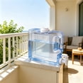 thumbnail image 5 of Plastic Drink Dispenser With Spout, Clear Plastic Water Jug with Leak-Proof Spigot, Rectangular Beverage Container for Parties, Picnics, Lemonade and Iced Tea, 5 of 5