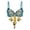 Sky Blue, variant on Sequined Fringed Embroidery Hand-Beaded Off-Shoulder Blaz Er - S Tri-Bal Belly Dance Bra - Entertainment Dance Outfit, Suitable For Carnival, Halloween And Court-Style Stage Performances