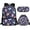 Axolotl Print, variant on Binienty Funny Highland Cow Boys Bookbag Age 10-12 with Lunchbox Pencil Pouch 3 Piece Kids School Backpack Anti Theft Double Zipper Bookbag Insulated Lunch Box Pencil Case