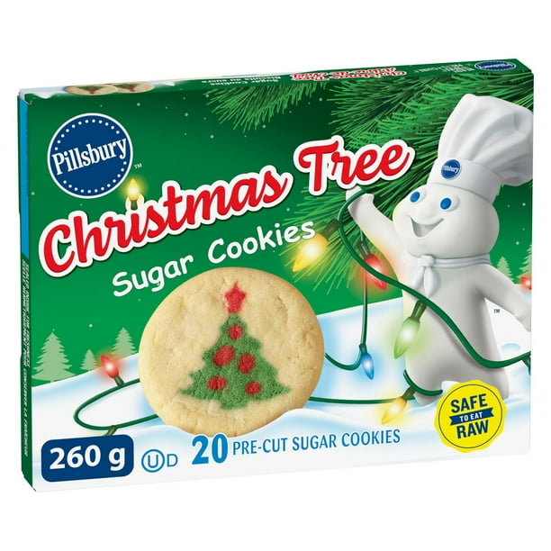Pillsbury™ Ready to Bake!™ Sugar Cookies Christmas Tree, 20 Pre-cut