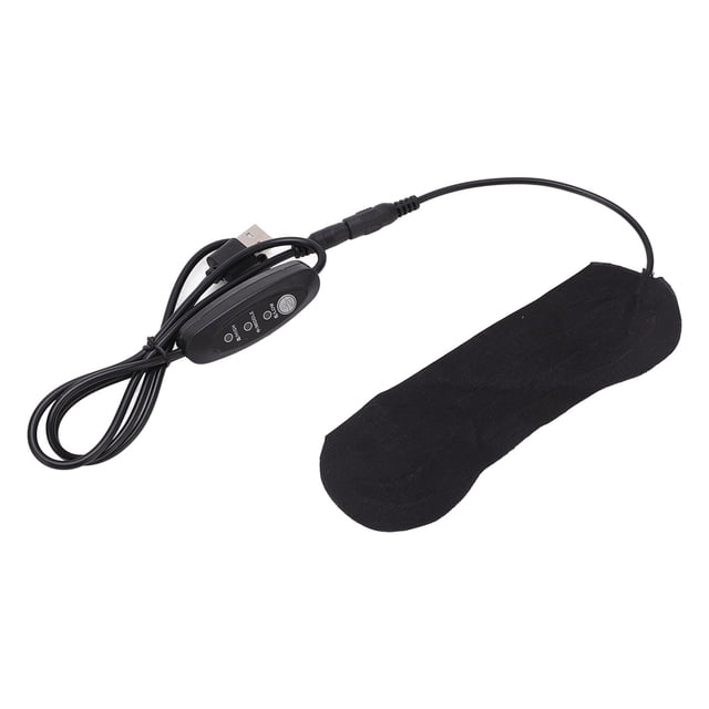 Tampon de Chauffage Électrique USB, Température Réglable à 3 Vitesses 5V2A Tapis de Chauffage Souple Multifonctionnel pour la Cheville