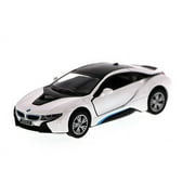 5 Kinsmart BMW i8 2 Door Coupe 1:36 Diecast Model Toy Car Pull Action New- WHITE