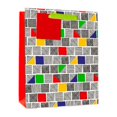 thumbnail image 1 of Simon Elvin - Bolsa de Regalo Diseño Formas - Pack de 6 (Rojo, Blanco, Negro), 1 of 2