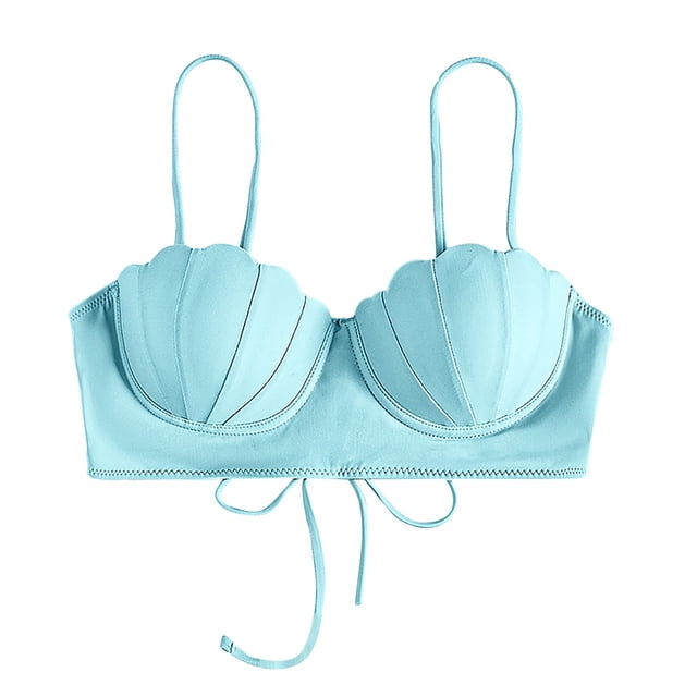 Ensemble Haut de Bikini à Armatures pour Femmes S-TG
