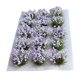 thumbnail image 2 of Racimo de flores en miniatura para hacer uno mismo, modelo artificial, césped, decoración multicolor, vegetación Púrpura claro, 2 of 9