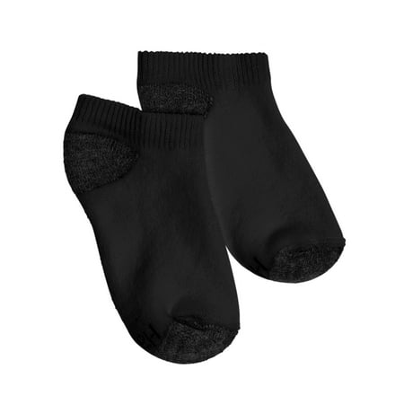 Hanes Comfortblend EZ Sort Boys No Show Socks, L, Black | Walmart Canada