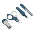 thumbnail image 1 of Newborn Nail Kit, Portable Safe Cute Refine Injury Prevention Baby Nail Kit  For Indoor For Baby Blue, 1 of 8