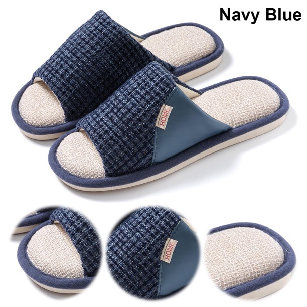 Zapatos Casa para El Mujeres Hombres Punta Abierta Interiores