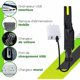 thumbnail image 4 of Linterna frontal LED 2 en 1 V2.0, recargable, resistente al agua con sensor de movimiento, USB para niños y adultos, correr, acampar, trotar, caminar, 4 of 4