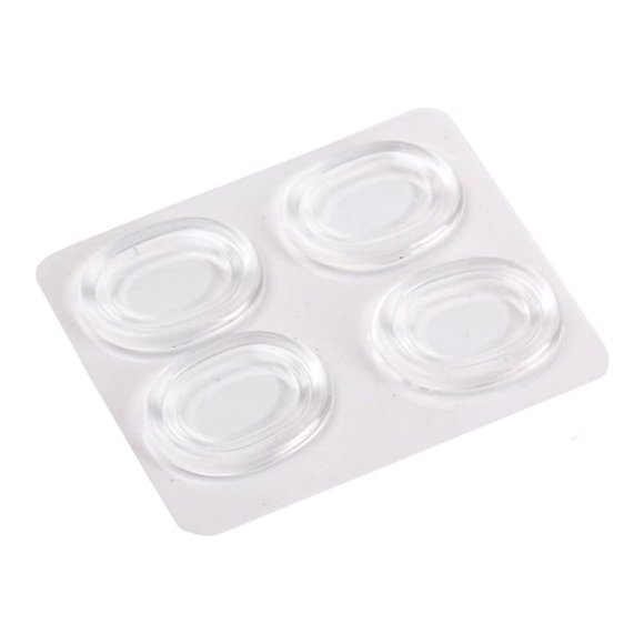 Wosthever 4 piezas Snare Drum Mute Pads Set Kit de amortiguación Suministro de instrumentos de absorción de impactos Profesionales Accesorios para instrumentos musicales
