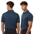 thumbnail image 2 of AllPro Men’s Pro-Lock Performance Polo Collar T-Shirt, 100% Polyester Moisture-Wicking Tee (Charcoal-Melange, 2XL), 2 of 6