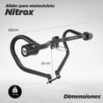 thumbnail image 2 of Slider Protector para Moto Mach Nitrox Negro M, 2 of 8
