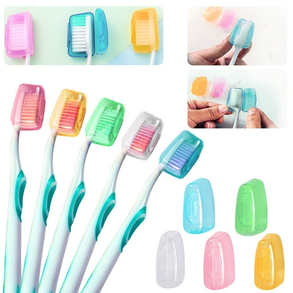 Household Toothbrush Travel Protective Cover for Brush Head Storage and