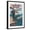 Black Frame, variant on Art.com Young Men Wanted for U.S. Navy Stretched Canvas Print Wall Art, 16" x 24"