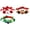 M, variant on 3Pieces Christmas Theme Cartoon Pet Collar for Cats and Dogs Pompoms Cats Collar for Festival Celebration Event