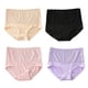 thumbnail image 1 of 4 unids transpirable encaje alto cintura bragas ropa interior para mujeres niñas damas, 1 of 5