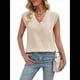 thumbnail image 4 of Chaleco de Lana Sin Mangas con Cuello en V para Mujer, Color Albaricoque XL, 4 of 10